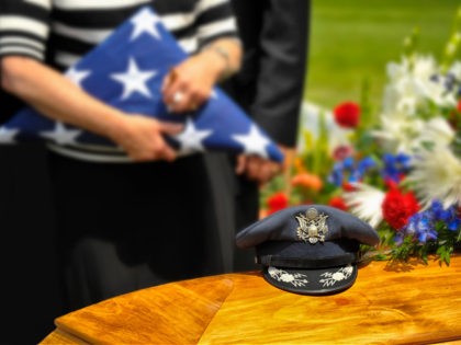 funeral for U.S. veteran