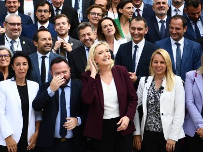 French far-right Rassemblement National (RN) leader and Member of Parliament Marine Le Pen