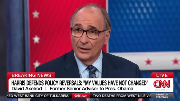 Axelrod: 'A Bunch' of Harris' Old Positions Were Just Her Saying what Consultants Told Her to